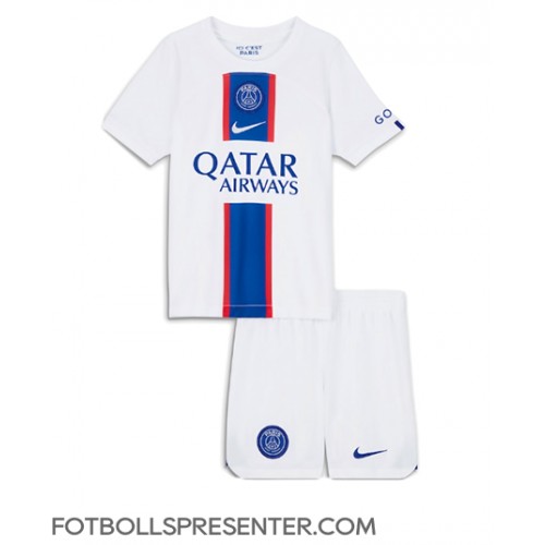 Paris Saint-Germain Tredje tröja Barn 2022-23 Kortärmad (+ korta byxor)